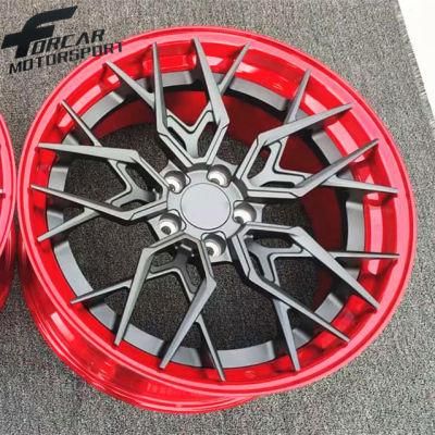 T6061 Aluminum Forged Popular Design Car Rims for Sale