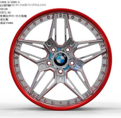 2 Piece Forged Super Concave Alloy Wheel Rim