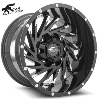 20X10/20X12/22X10 Inch 4X4 Truck Offroad Car Alloy Wheels