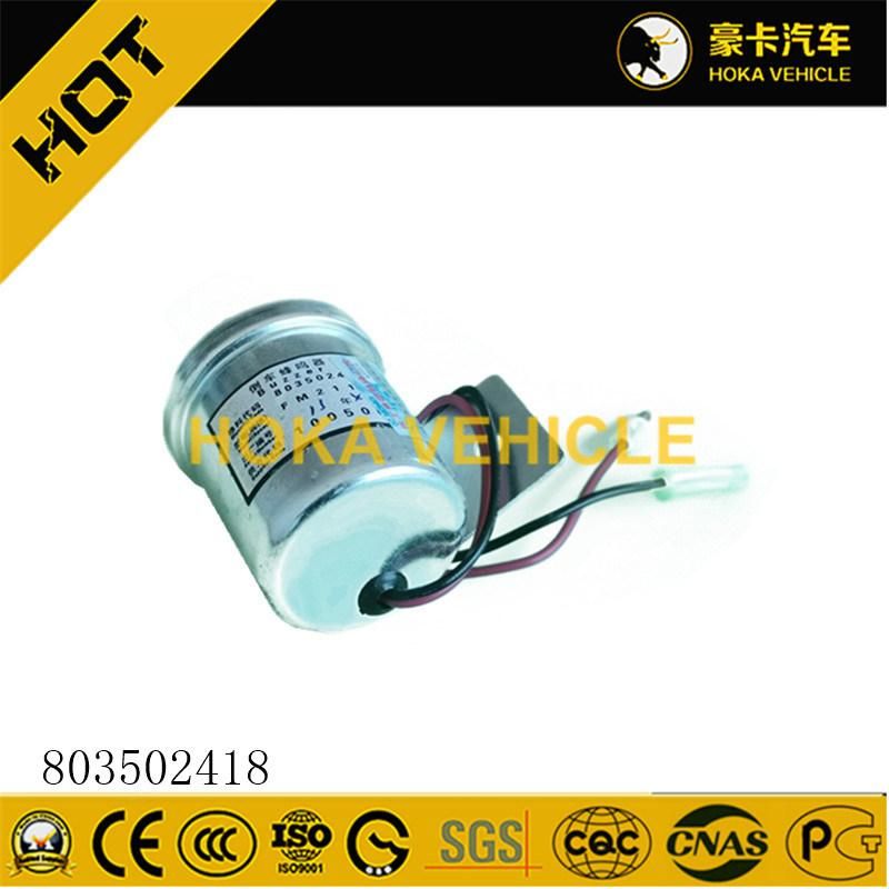 Original Construction Machine Spare Parts Buzzer 803502418 for Wheel Loader/ Grader Motor