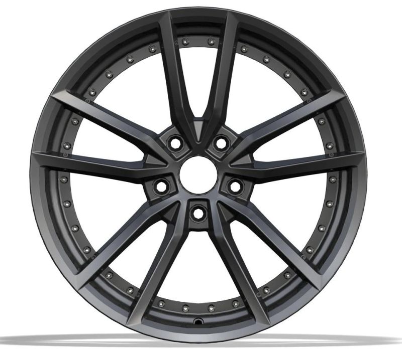 Alumilum Alloy Wheel Rims 18 Inch 5X100-114.3 22/35 Et Black Concave/Mesh Design Professional Manufacturer for Passenger Car Tire Wheel