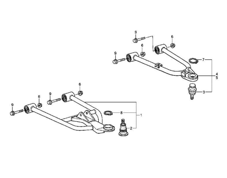 for Honda 51375-HP5-601 Arm Ball Joint