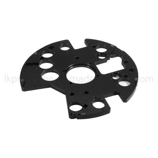 High Quality Custom Black Powder-Coated Aluminium Part Fabrication/5052/Sheet Metal Works