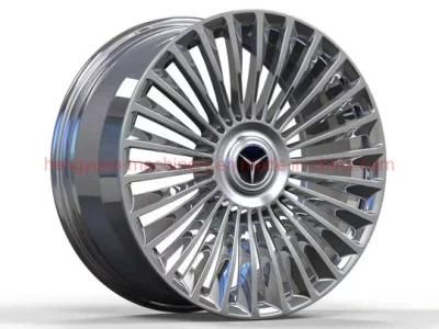 CNC Machining Lighter Quality Forged Aluminum Alloy Wheel Hub Bus Truck Wheels Hub 22.5X13.0