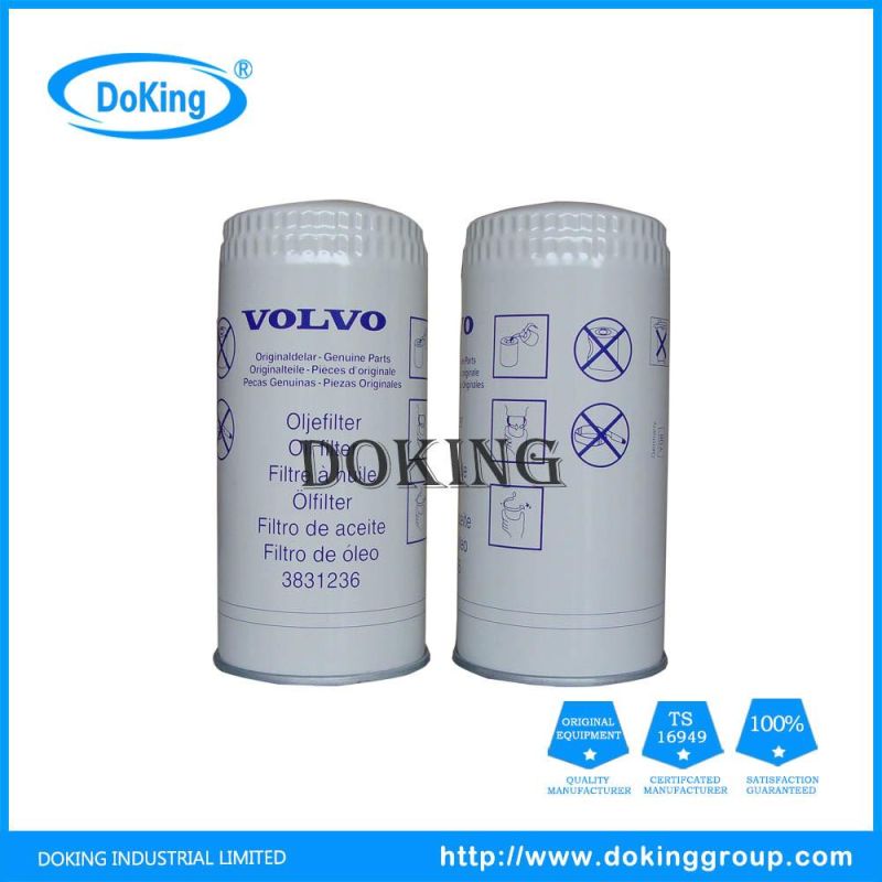 Hot Sale Oil Filter 3831236 for Trucks