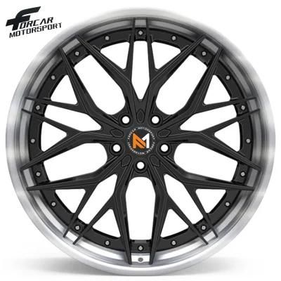 New Design Customized Color and Size Forged Aluminum T6061 Alloy Car Wheel Rims