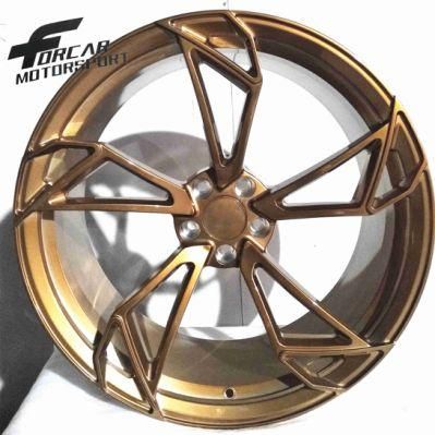 One-Piece Aluminum Car Wheel Rims Alloy Wheel Forcar