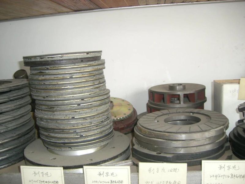 Tower Crane Hoist Brake Lining Disc for 51.5kw Motor