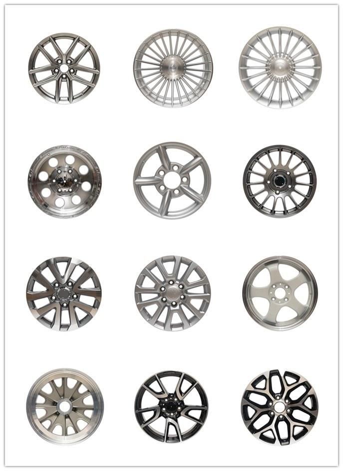 Multi Spoke Wheel Rim Mesh Design Passenger Car Alloy Wheel Rim 5 Holes