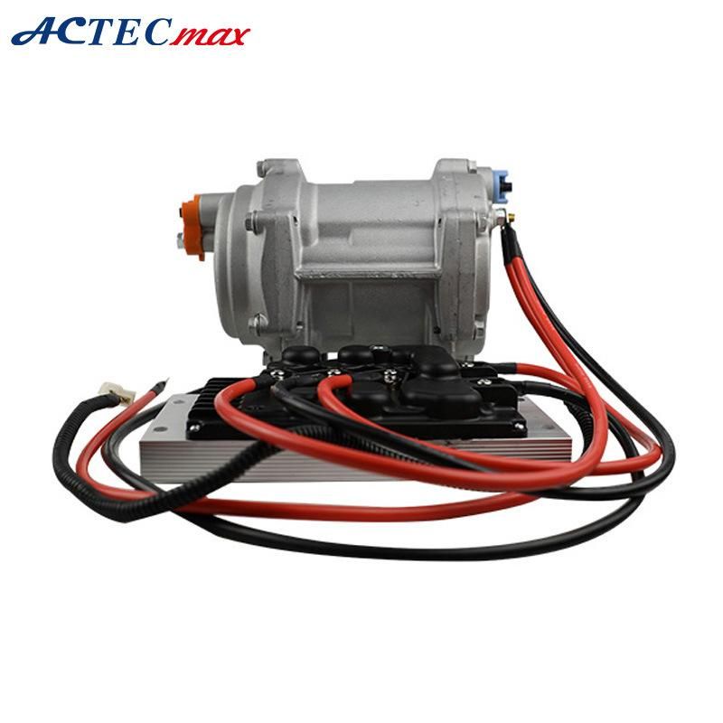 China Factory Actecmax Auto 12V 24V Universal Electric AC Compressor