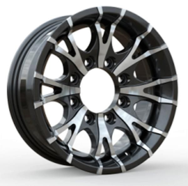 Deep Dish 16 Inch 6X139.7 8X165.1 Et 0 Alloy Trailer Rim