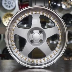 China Factory Direct Selling Car Rim 17 18 Inch 5X112 Aluminum Alloy Casting Car Wheels