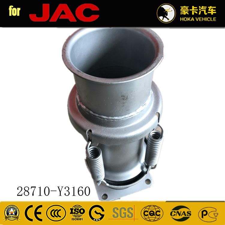 Original and High-Quality JAC Heavy Duty Truck Spare Parts Exhaust Tube 28710-Y3160