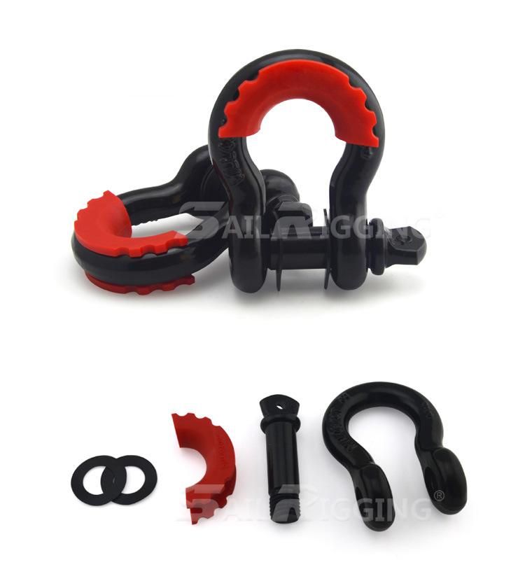 D Ring Shackles 4.75ton 3/4 Shackle for Recovery Tow Strap