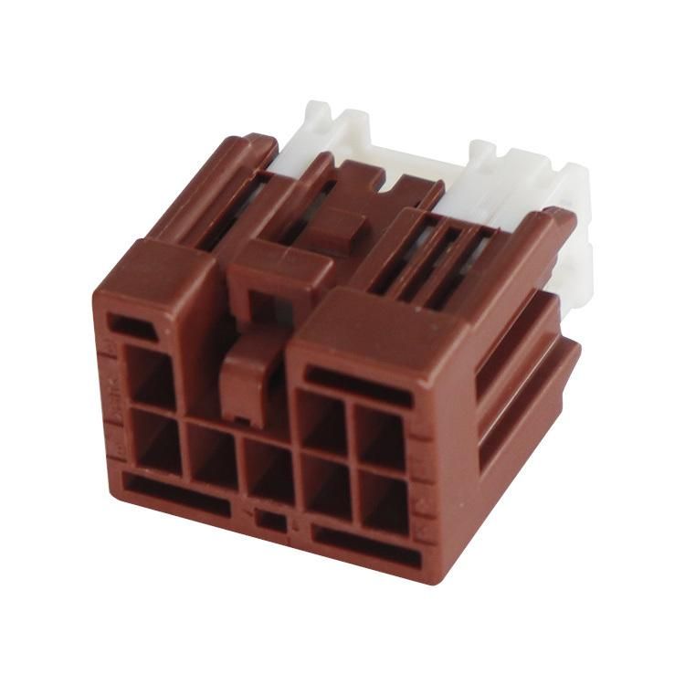 8p Brown Female Cable Connector for Car Power Window System