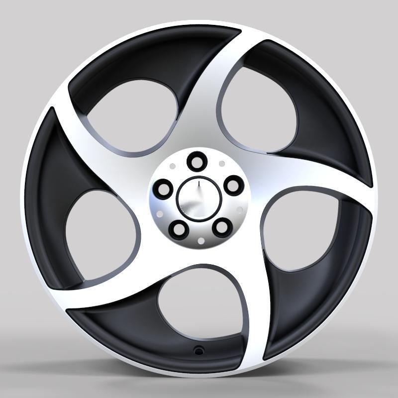 Unique Style 15"16"17"18" 5 Holes Service Alloy Wheel, OEM Customized Rims