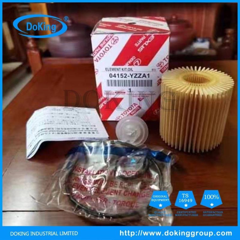 Wholesale Supplier Auto Parts Oil Filter 04152-Yzza5 for Toyota