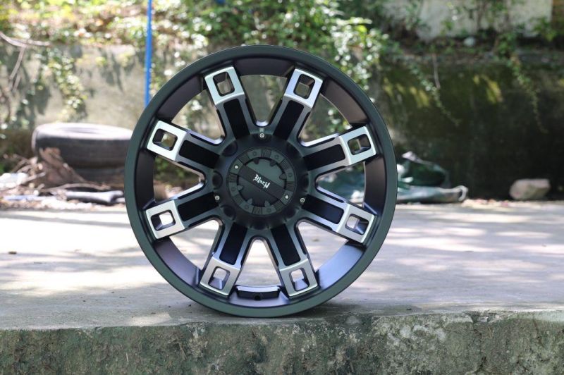 15inch 16inch 17inch 4*4 Truck Rims Car Alloy Rims Black Color