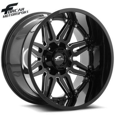 Offroad Alloy Wheel Rims 4X4 Wheel 17/18/20/22/24 Inch SUV Deep Lip