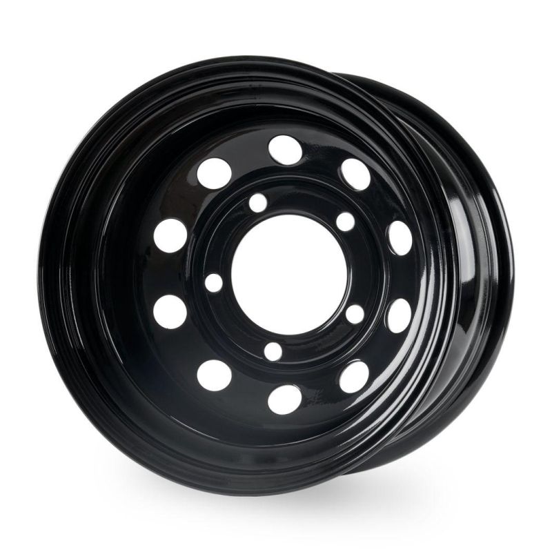 Black Steel Wheels Modular Wheel 16X10" 5X165