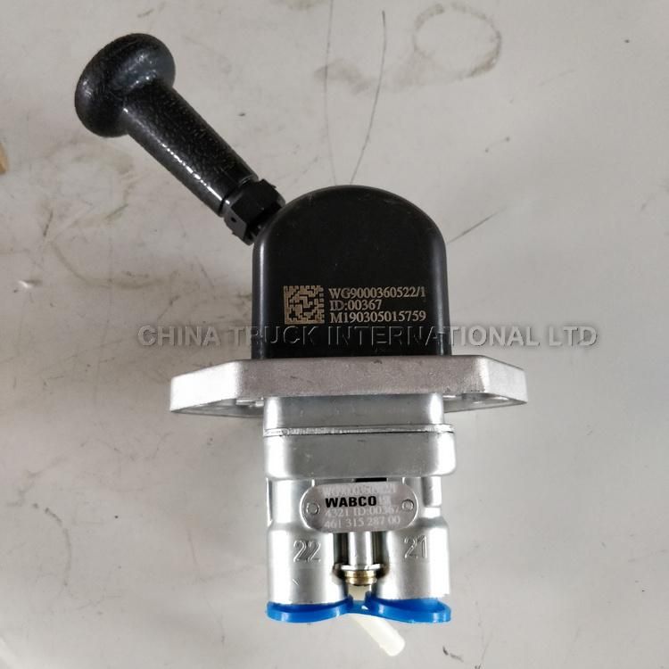 Genuine Sinotruk HOWO Truck Parts Hand Brake Valve