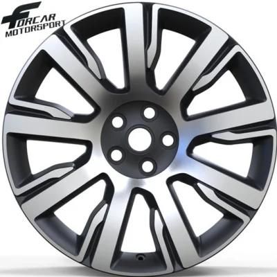 Aluminum China Semi-Matte Grey Painted Wheel for Landrover