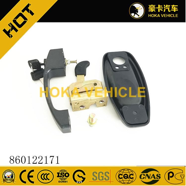 Original 25t Crane Spare Parts Cabin Door Lock with Handle 860122171 for Construction Machinery