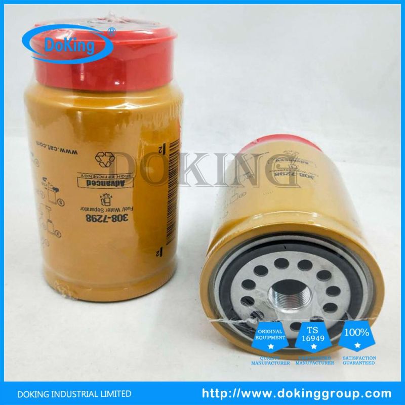 Excavator Diesel Engine Fuel Filter 308-7298 for Cat