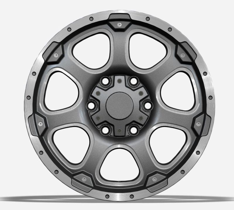 6 Spokes Concave 4X4 SUV Design 17 20 Inch Mag Passenger Car Alloy Wheel Rims