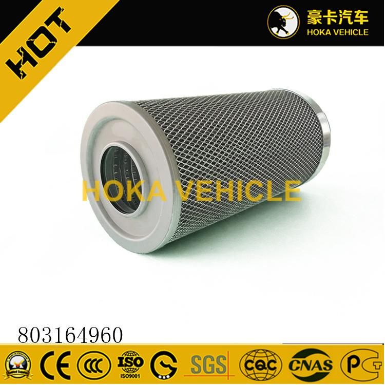 Original Wheel Loader Spare Parts Oil suction  Filter 803164960 for Wheel Loader