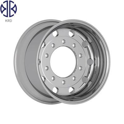 13X22.5 22.5&quot; Inch OEM Heavy Duty Truck Trailer Bus Tubless Polished Forged Alloy Aluminum Wheel Rims