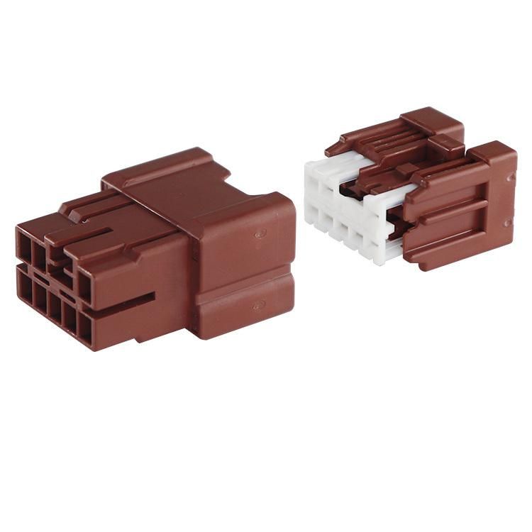 8p Brown Female Cable Connector for Car Power Window System