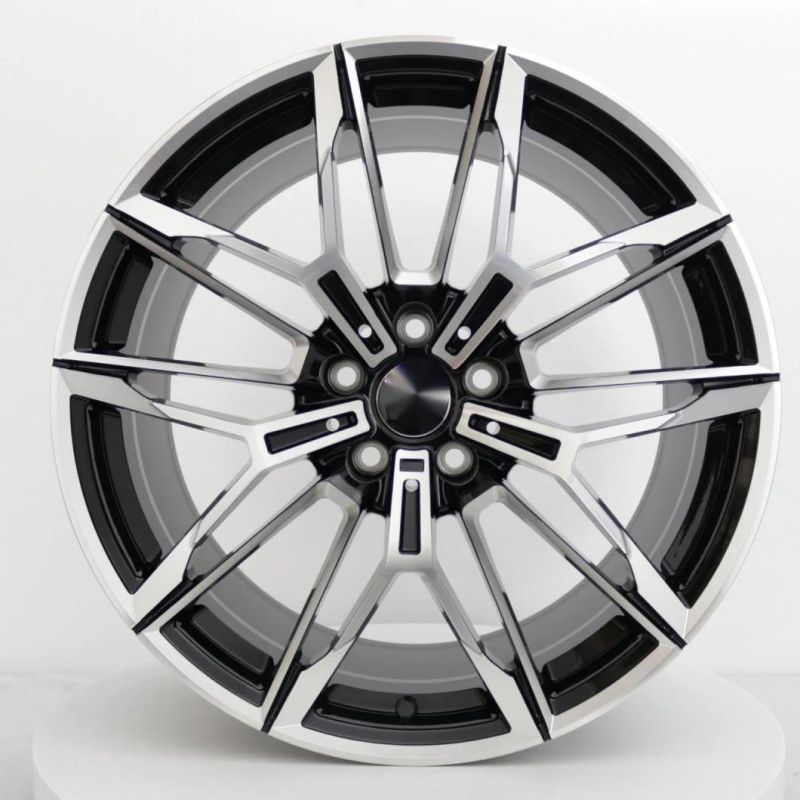 Black Machine Face Alloy Wheels Manufacture Factory Alloy Wheels Rims Wheels Factory for BMW X5