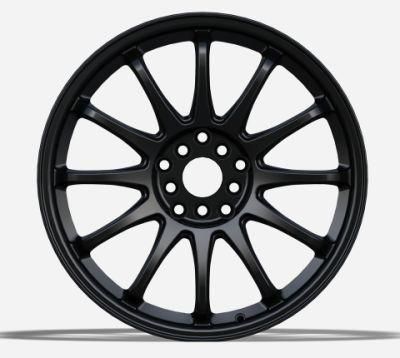 18*8.0/18*9.5 Inch Passenger Car Wheels Black Machined Face Aluminum Alloy Wheel