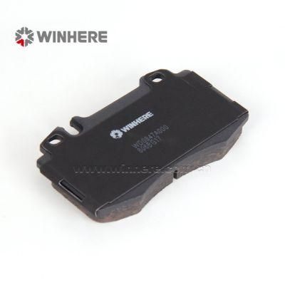 High Quality Semi-metallic Low-steel Ceramic Auto Spare Parts Brake Pad with ECE R90