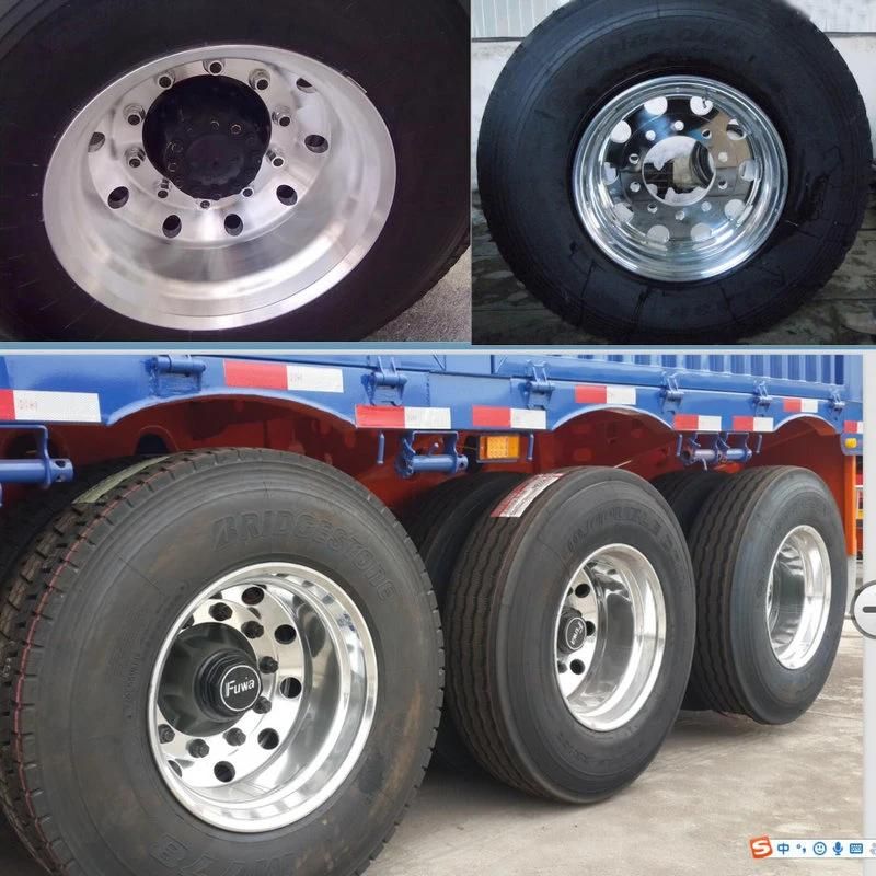 Light Aluminum Wheel (22.5X7.5, 22.5X8.25, 22.5X9.00)