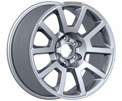 20X9.0 Silver Alloy Wheel After Market