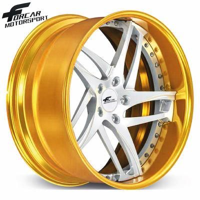 Aluminum Car Wheel 18-24 Inch Two-Piece Design Alloy Rims