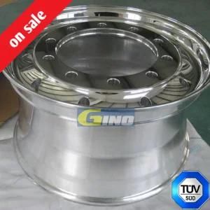 22.5 Truck Rim, Aluminum Alloy Wheel, 22.5 Aluminum Truck Wheel