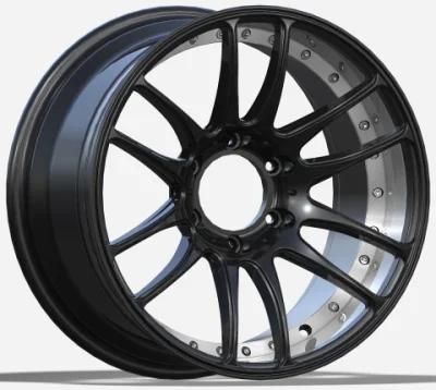 OEM/ODM Alumilum Alloy Wheel Rims 17/18 Inch 6X139.7 Black Finish Wheels for Passenger Car Wheel China Professional Manufacturer