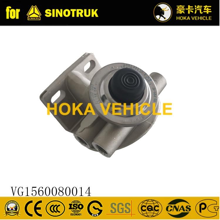 Original Sinotruk HOWO Truck Rotary Fuel Oil Filter Base Vg1560080014 for All Sinotruk Heavy Truck