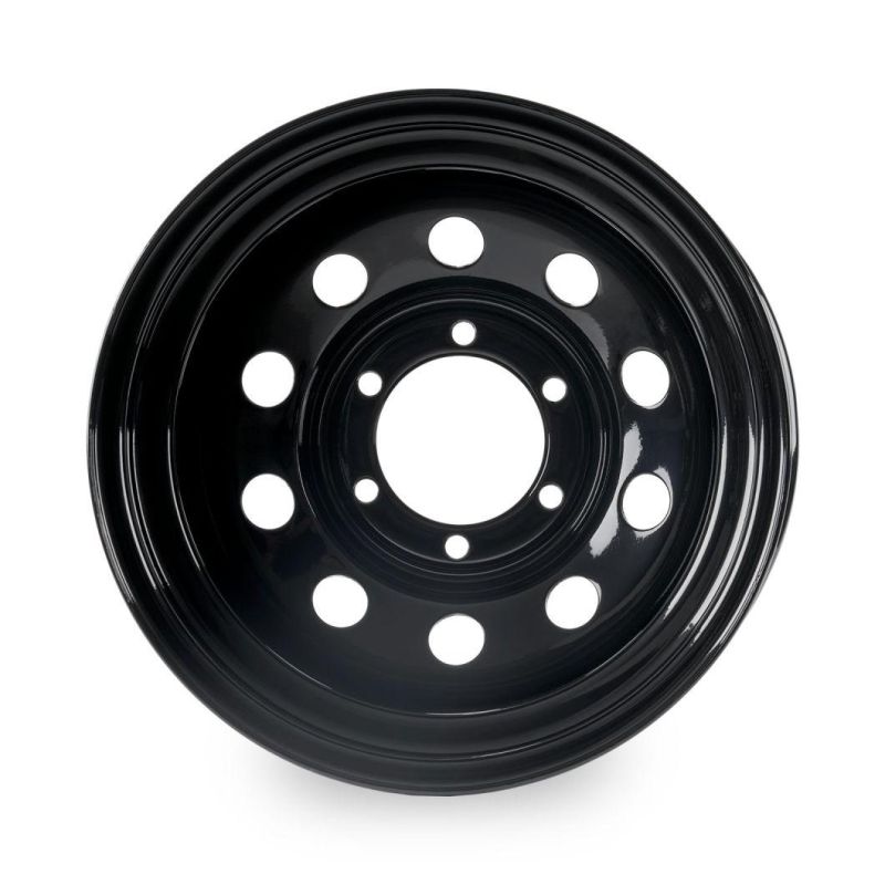 Black Steel Wheels Modular Wheel 16X10" 6X139.7