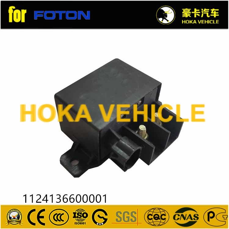 Spare Parts Relay 1124136600001 for Foton Heavy Duty Truck