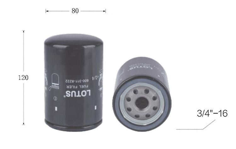 Fuel Filter with Excavator Parts (600-311-8222)