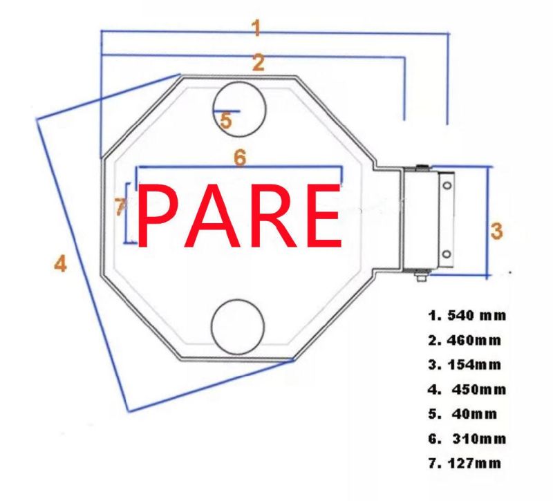 Factory Hot Sale Auto Turning School Bus Stop Arm