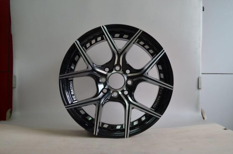 OEM/ODM 15/16 Inch 8X100/114.3 PCD Black Finish China Professional Manufacturer for Passenger Car Wheel Car Tire Alumilum Alloy Wheel Rims