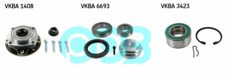 Auto Parts Hub Unit Bearing Wheel Body Kit Vkba 944 94535218 184447 90486463 90486463 for Alfa Romeo Daewoo BMW Ford V-Olvo O-Pel Mercedes-Benz S-Koda