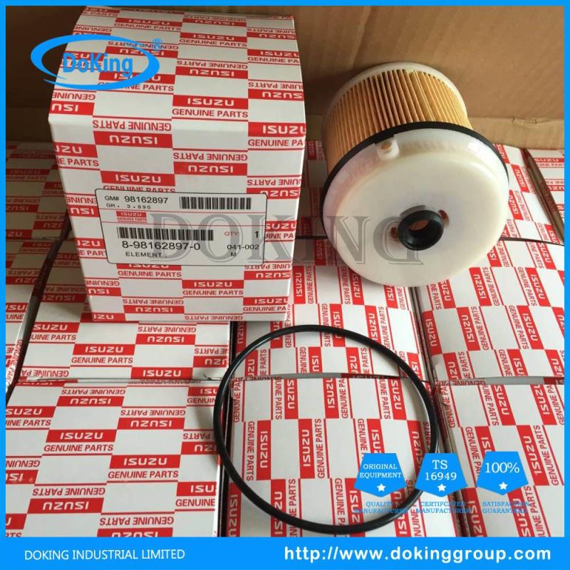 China Filter Supplier Fuel Filter 98162897 for Isuzu