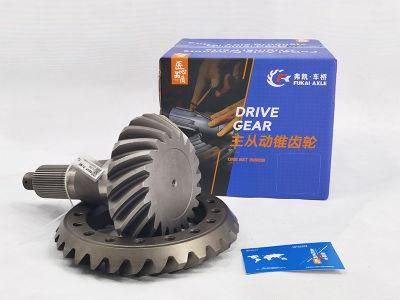 99012320127 99012320125 29/21 Rear Bevel Gear for Sinotruk Steyr Truck Spare Parts Bevel Gear Pair