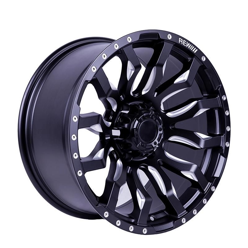 Factory Sale Professional 4X4 Car Rims PCD 6X139.7 Alloy Wheels